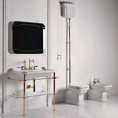 Консоль для раковины Kerasan Waldorf 80 Золото  9197K2 - 1