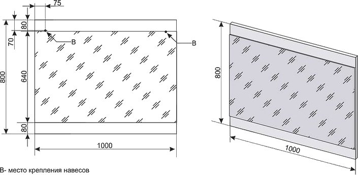 Зеркало в ванную Style Line Даллас 100 см  СС-00000311 - 2