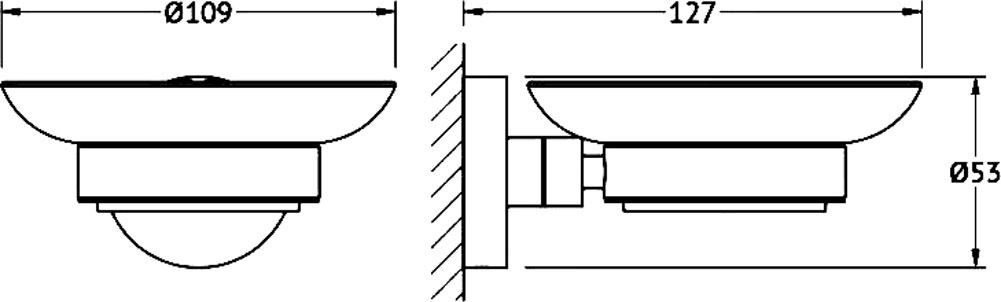 Мыльница Artwelle Harmonie  HAR 014 - 1