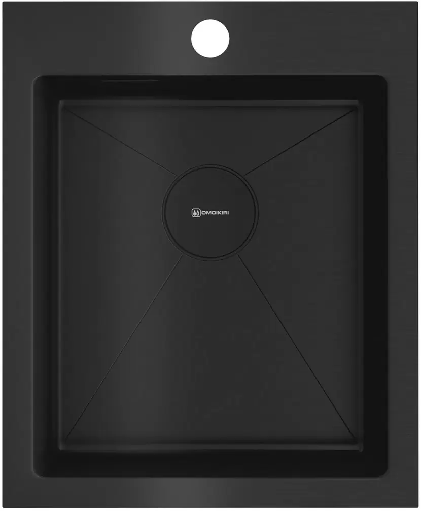 Мойка кухонная Omoikiri Akisame графит  4997011 - 0