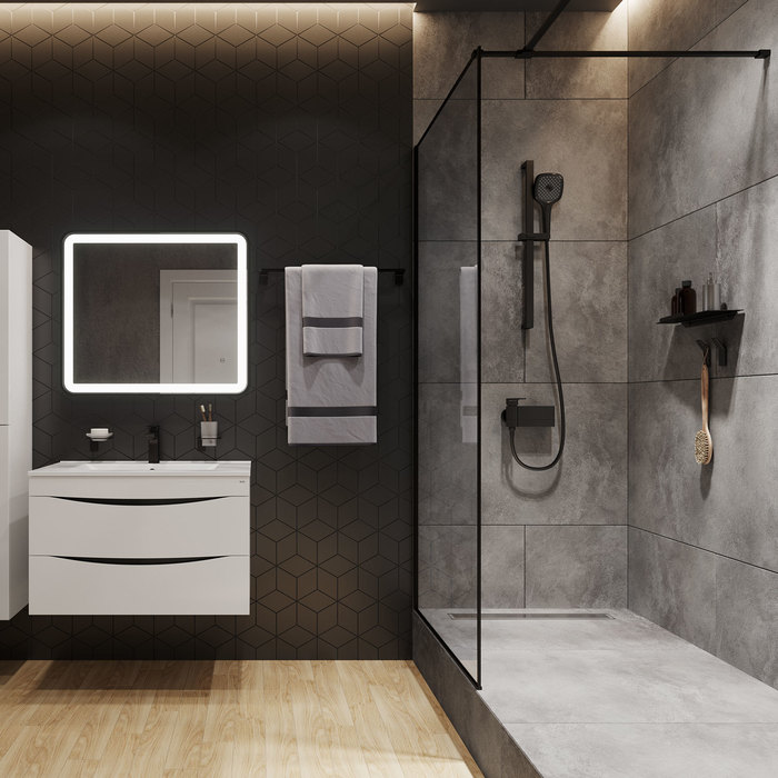 Душевая лейка Iddis Slide SLI3F0Bi18 черная - 2