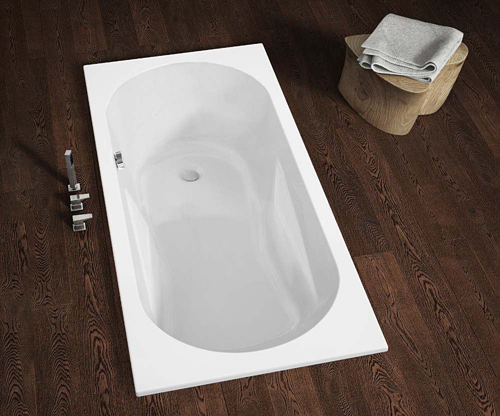 Акриловая ванна Riho Bathtubs Lazy 180x80 L B083001005 - 1