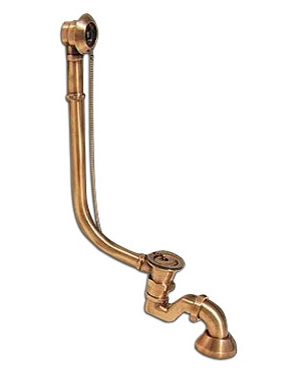 Слив-перелив Фэма металл, золото SP-GOLD - 0