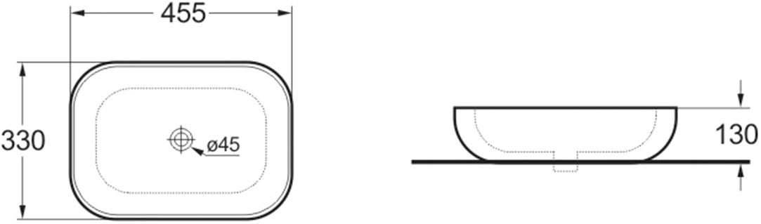 Раковина Vincea VBS-102 белая - 2
