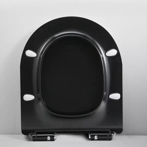 Сиденье для унитаза Esbano Garcia с системой микролифт, черный матовый  ZAESUPGARCBM3008 - 1