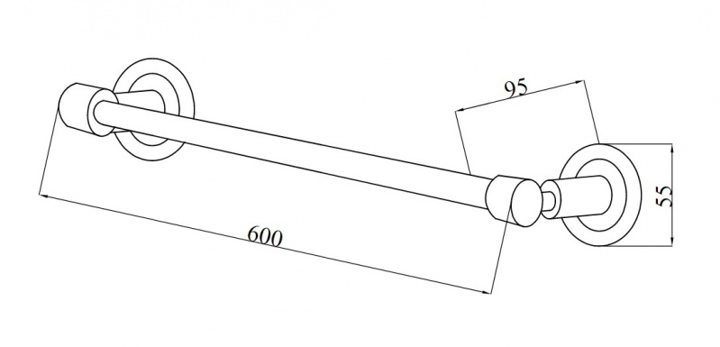 Полотенцедержатель Boheme Murano золото 10902-W-G - 1
