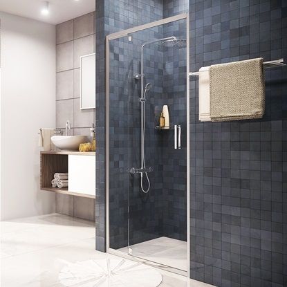 Душевая дверь в нишу Wasserkraft Berkel 48P12 100 см - 0