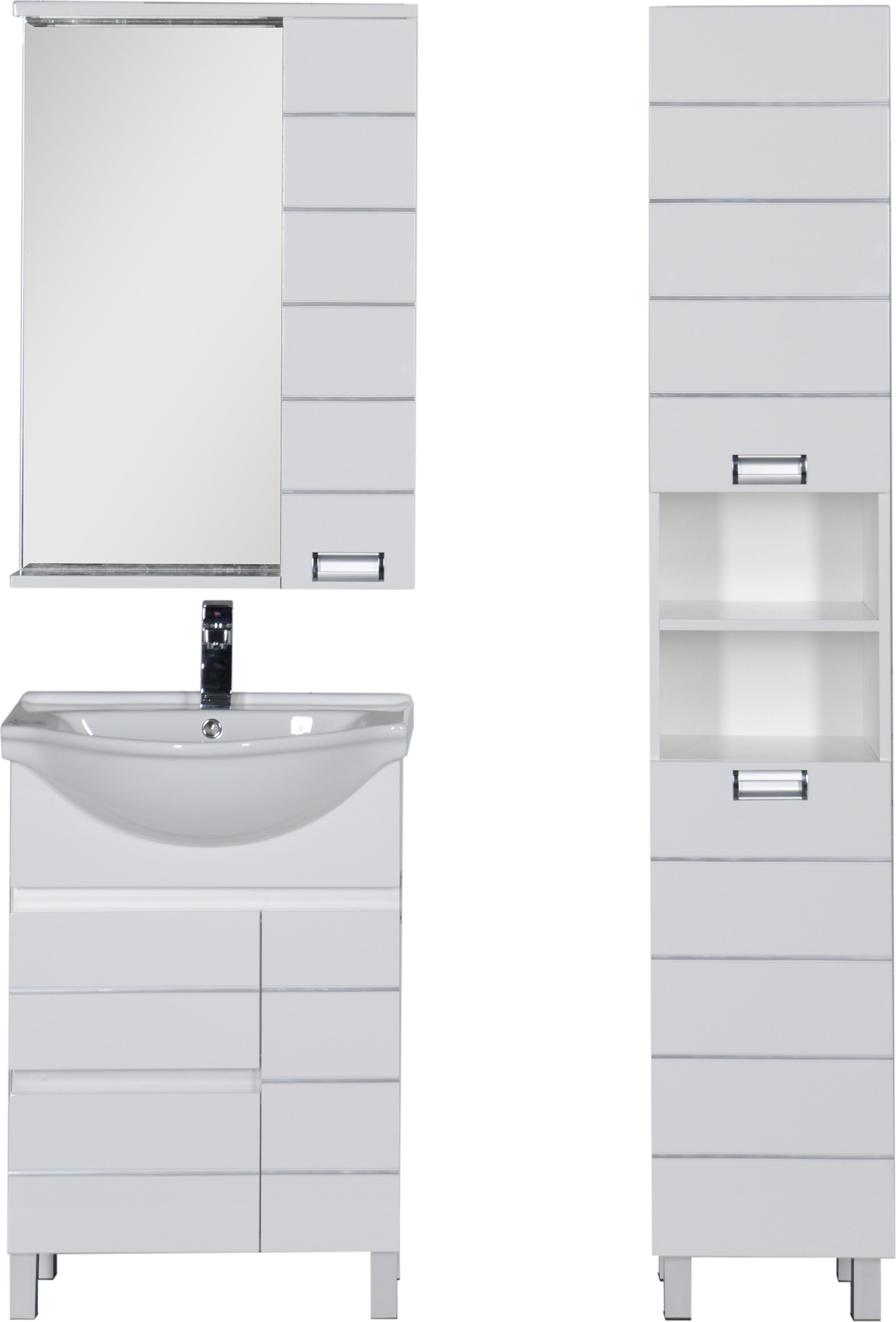 Мебель для ванной Aquanet Доминика 60 белая 171684 - 18