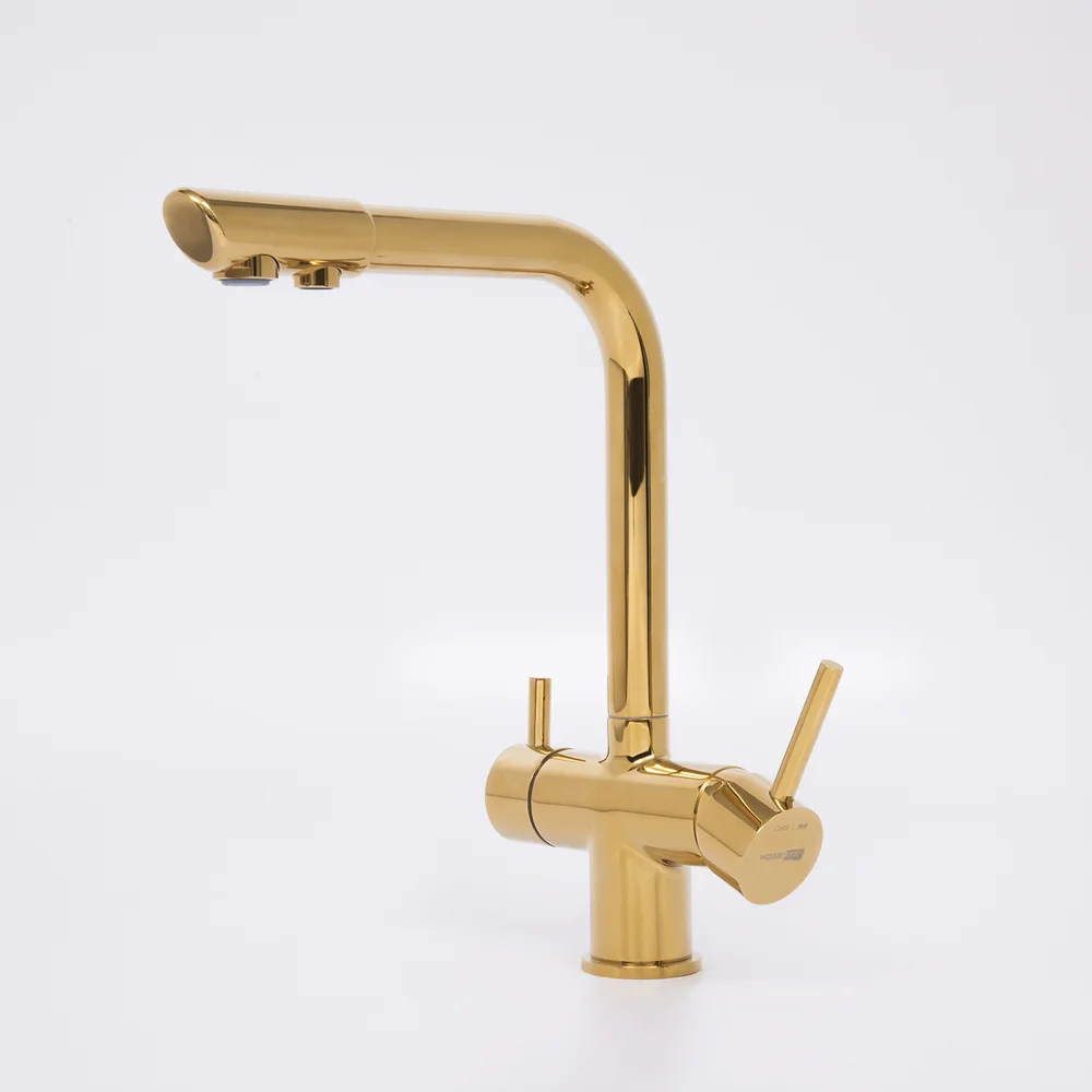 Смеситель для кухни Wasserkraft золото A8377 - 6