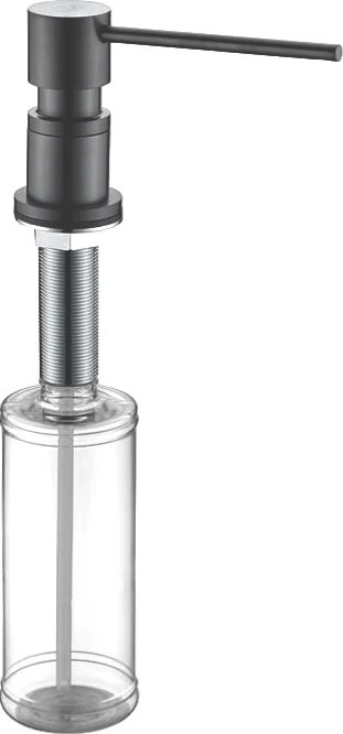 Дозатор для моющего средства Paulmark Kraft темный хром D003-GM - 0