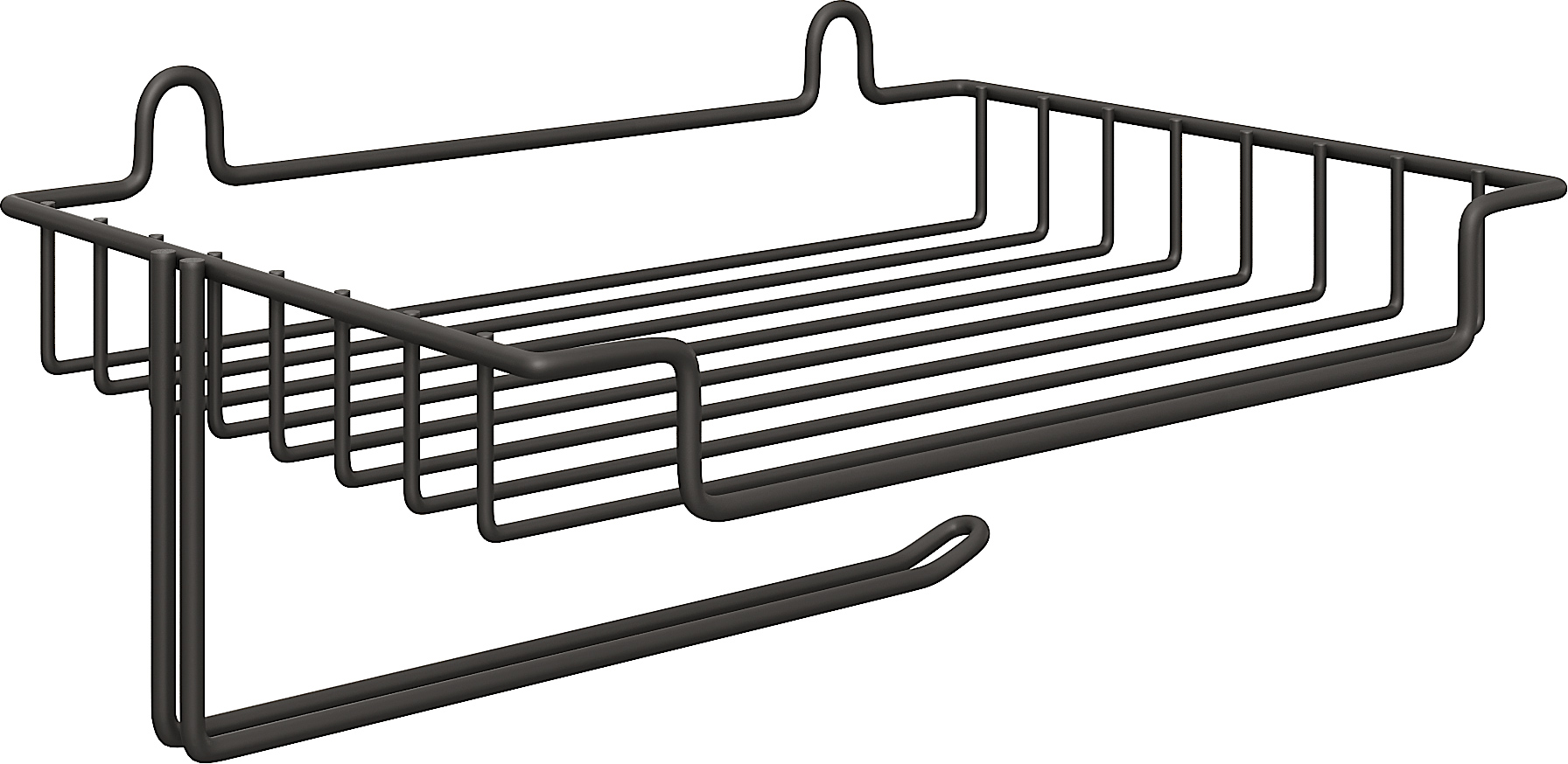 Держатель туалетной бумаги DIWO Смоленск П16545 черный муар - 0