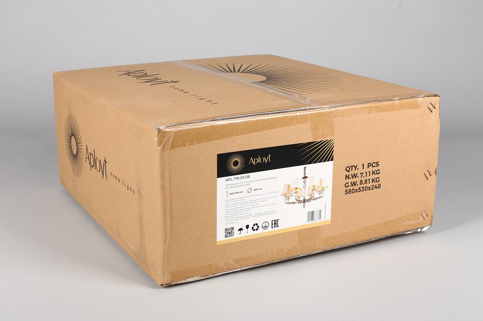 Подвесная люстра Aployt Silvian APL.719.03.08 - 6