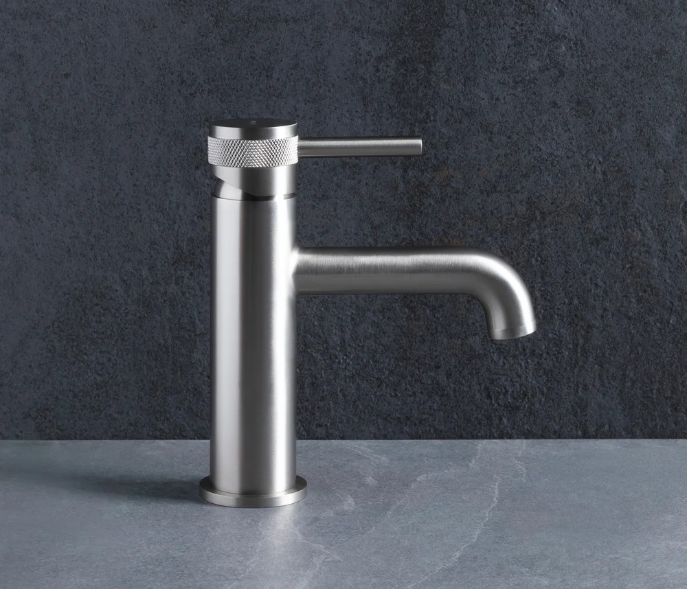 Смеситель для раковины Allen Brau Priority сталь матовый 5.31001-BN - 4