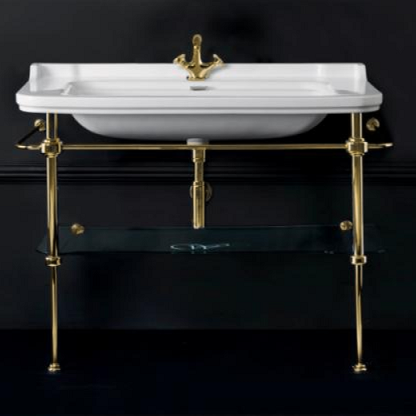 Консоль для раковины Kerasan Waldorf 120 Золото  9203K2oro - 0