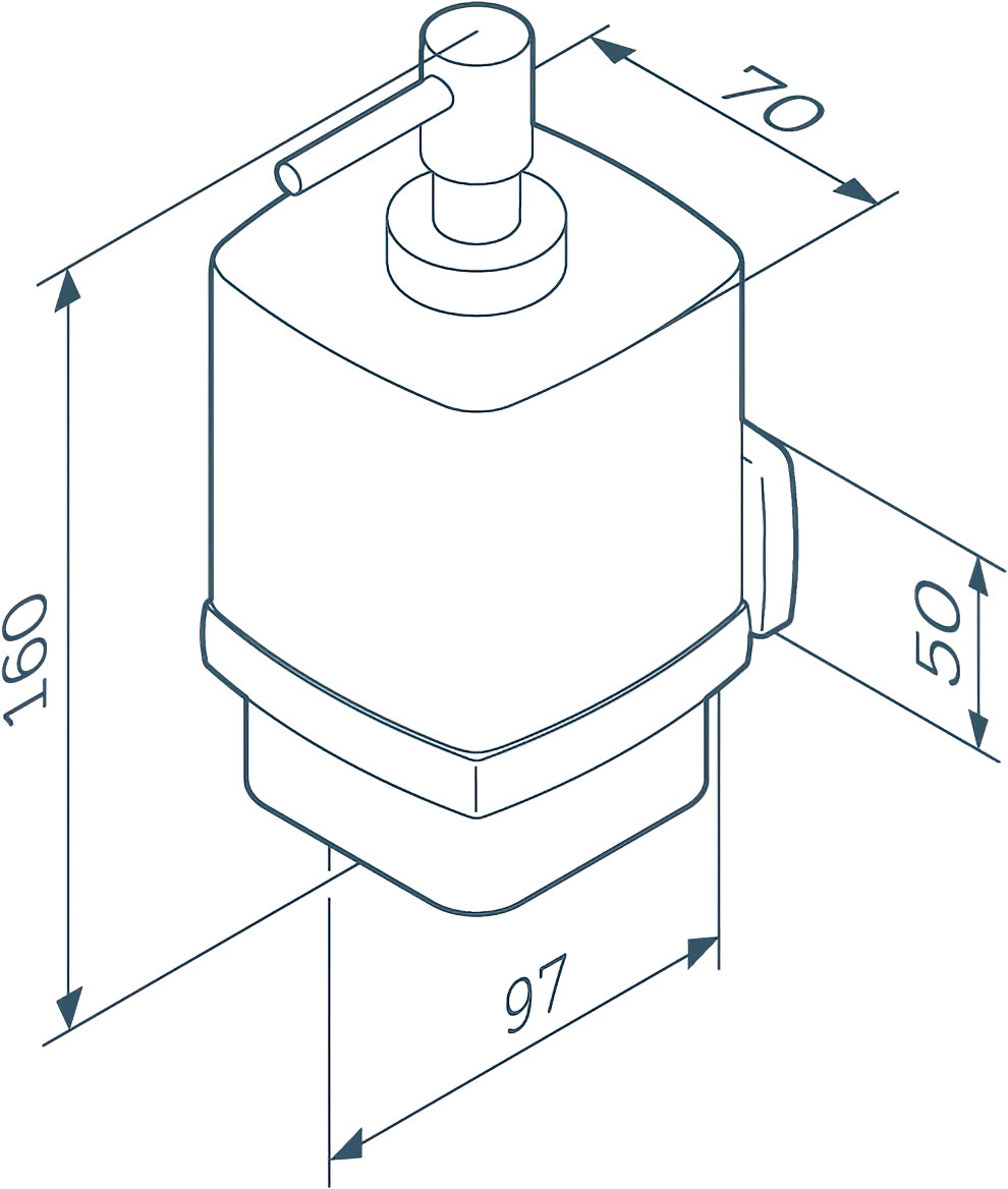 Дозатор AM.PM Gem A9036922 - 1