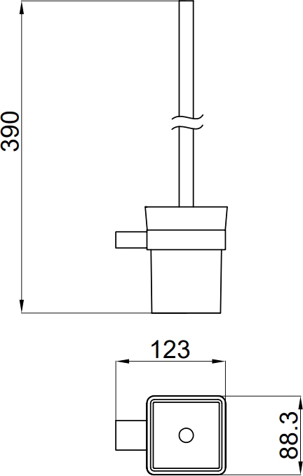Ершик Allen Brau Infinity 6.21008-31 черный - 1