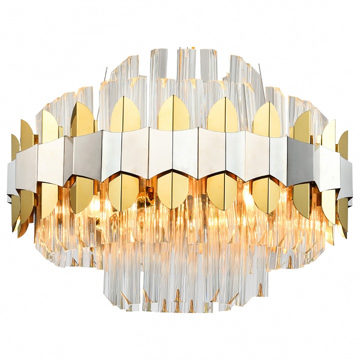 Подвесной светильник Natali Kovaltseva Skala SKALA 81435/8C BRASS SILVER - 0