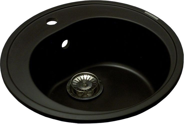 Мойка кухонная Lava R2 чёрный металлик R2.LAV - 1