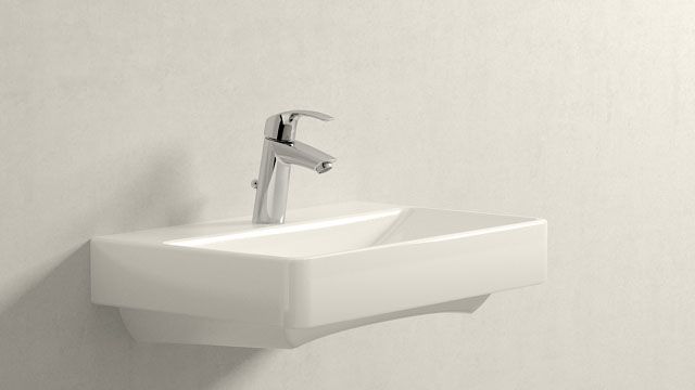 Смеситель Grohe Eurosmart 23322001 для раковины - 18