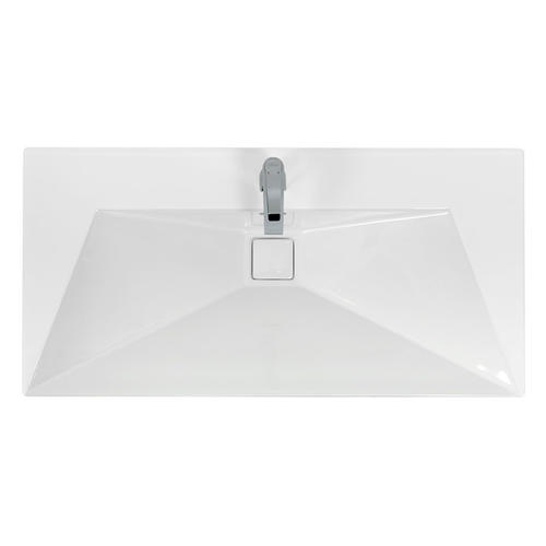 Мебельная раковина Cezares Crystal 100х50 белый  CZR-1188-1000/500 - 1