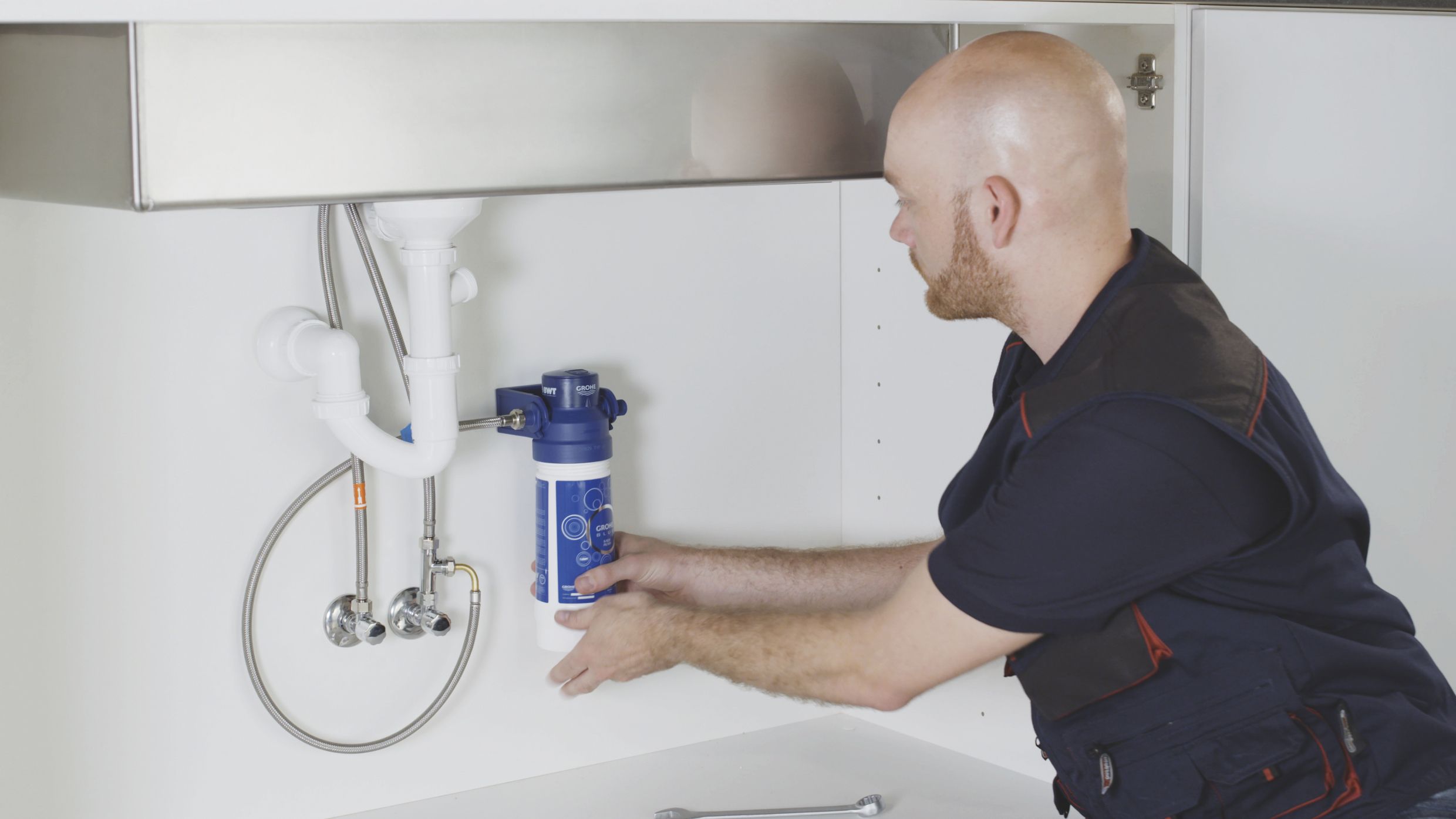 Смеситель Grohe Red II Duo 30083001 для кухонной мойки, с водонагревателем - 10