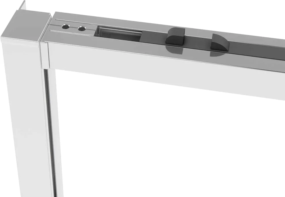 Душевая дверь Vincea Slim Soft 100х200 профиль хром стекло прозрачное VDS-1SS100CL - 5