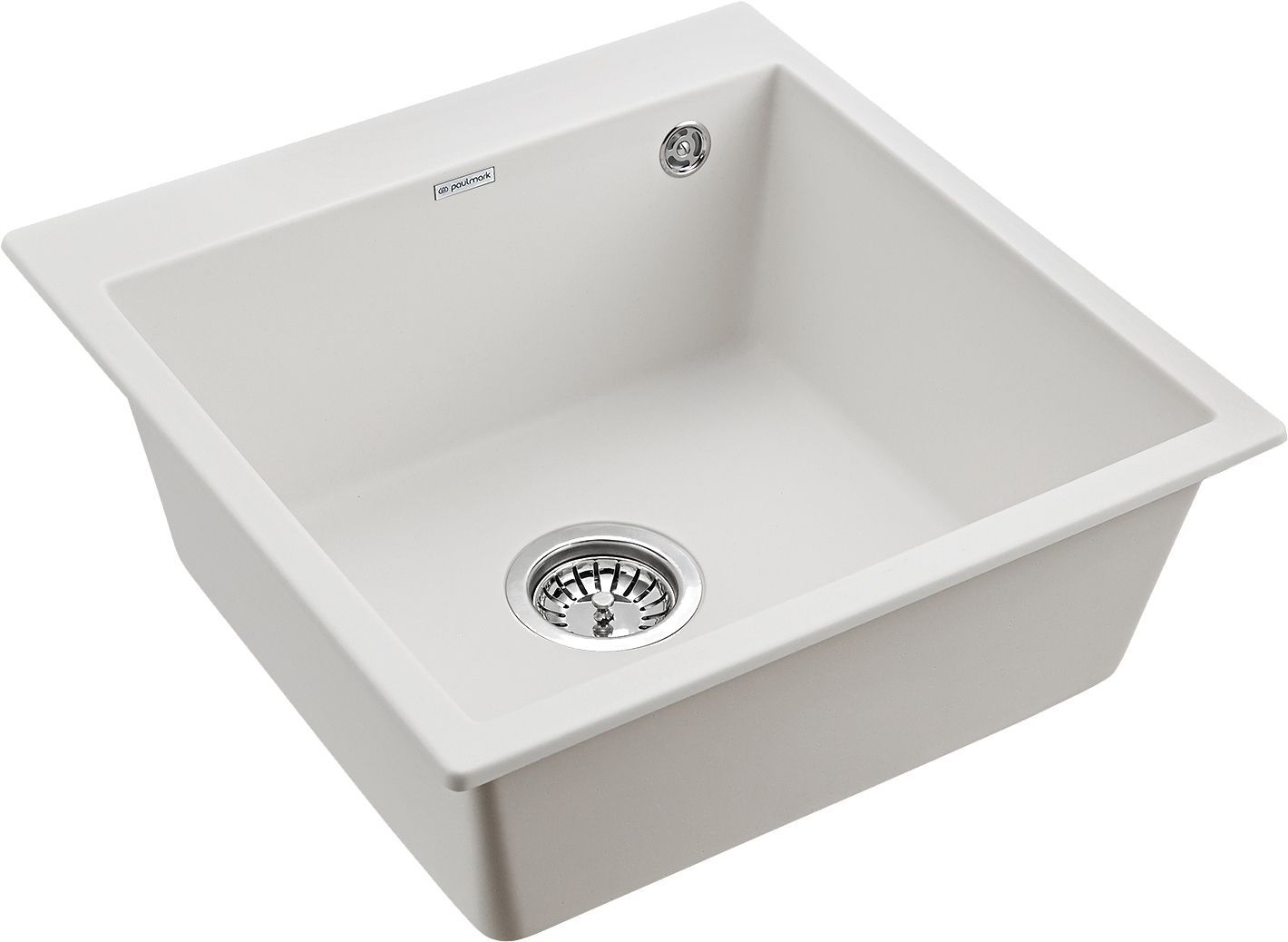 Мойка кухонная Paulmark Praktisch 51 белый матовый PM105152-WH - 1