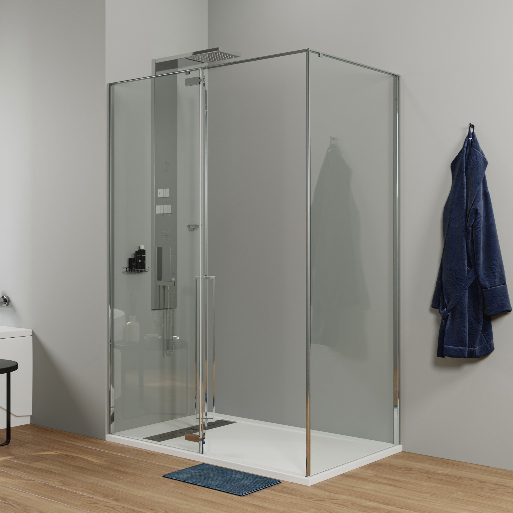 Душевой уголок Allen Brau Fantasy 3.11001-00 90х90 - 0