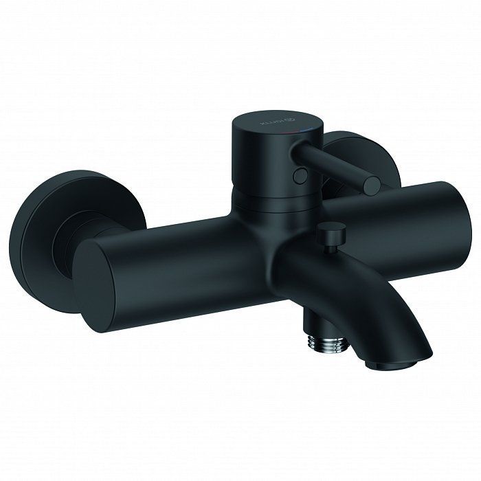 Смеситель Kludi Bozz для ванны с душем, черный 386913976 - 0