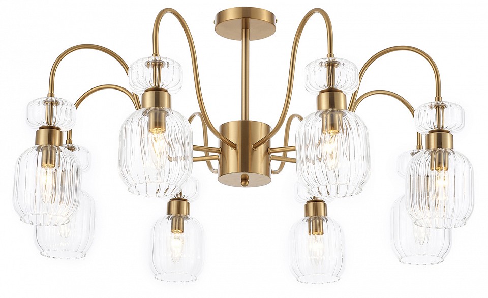 Люстра на штанге Escada Gloss 1141/8PL Clear - 0