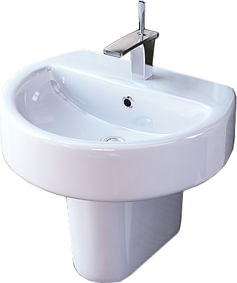 Полупьедестал Sanita luxe Best luxe белый BSTSLSP01 - 1