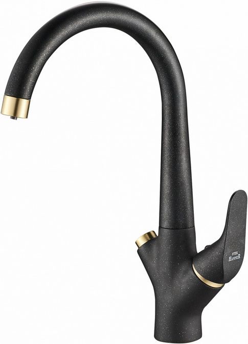 Смеситель Steel Hammer SH 815 BLACK BR для кухонной мойки - 0
