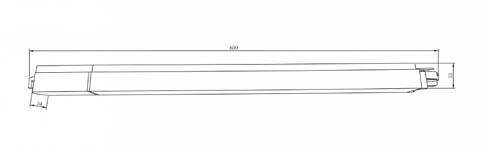 Накладной светильник Maytoni Basis TR000-1-24W4K-W - 1