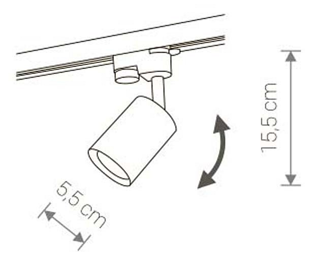 Трековый светильник Nowodvorski Profile Eye 9322 - 1