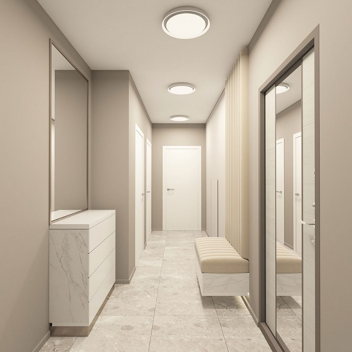 Накладной светодиодный светильник Denkirs DK6515-WH - 5