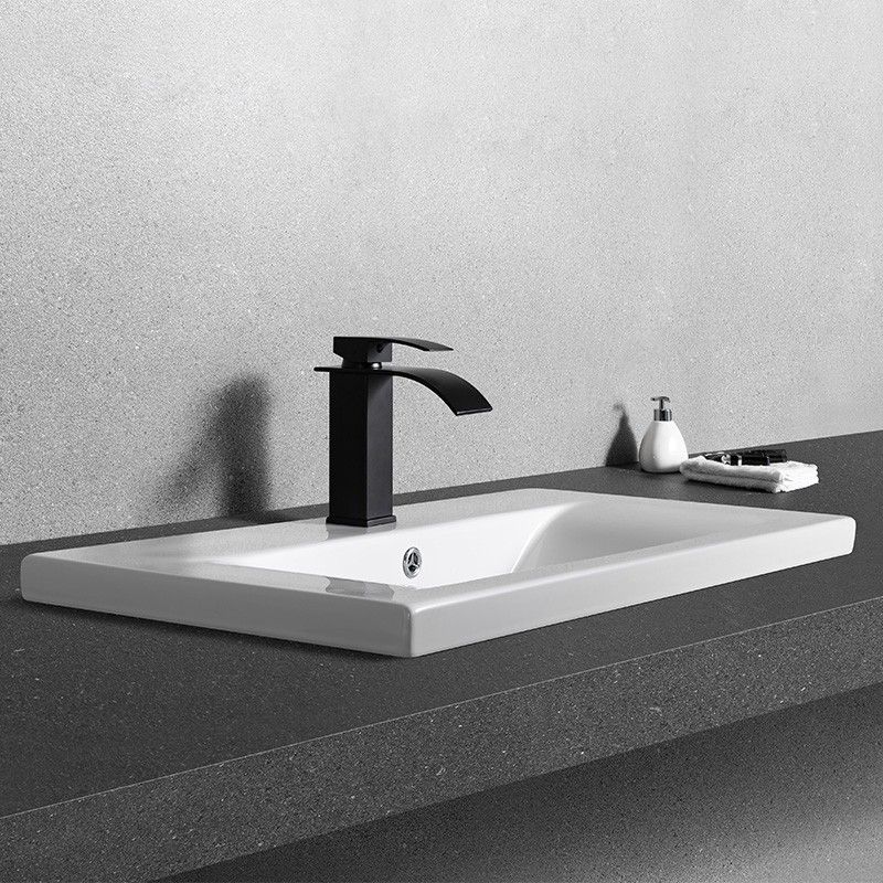 Раковина встраиваемая CeramaLux N 81.5 см белый  9393-80 - 4