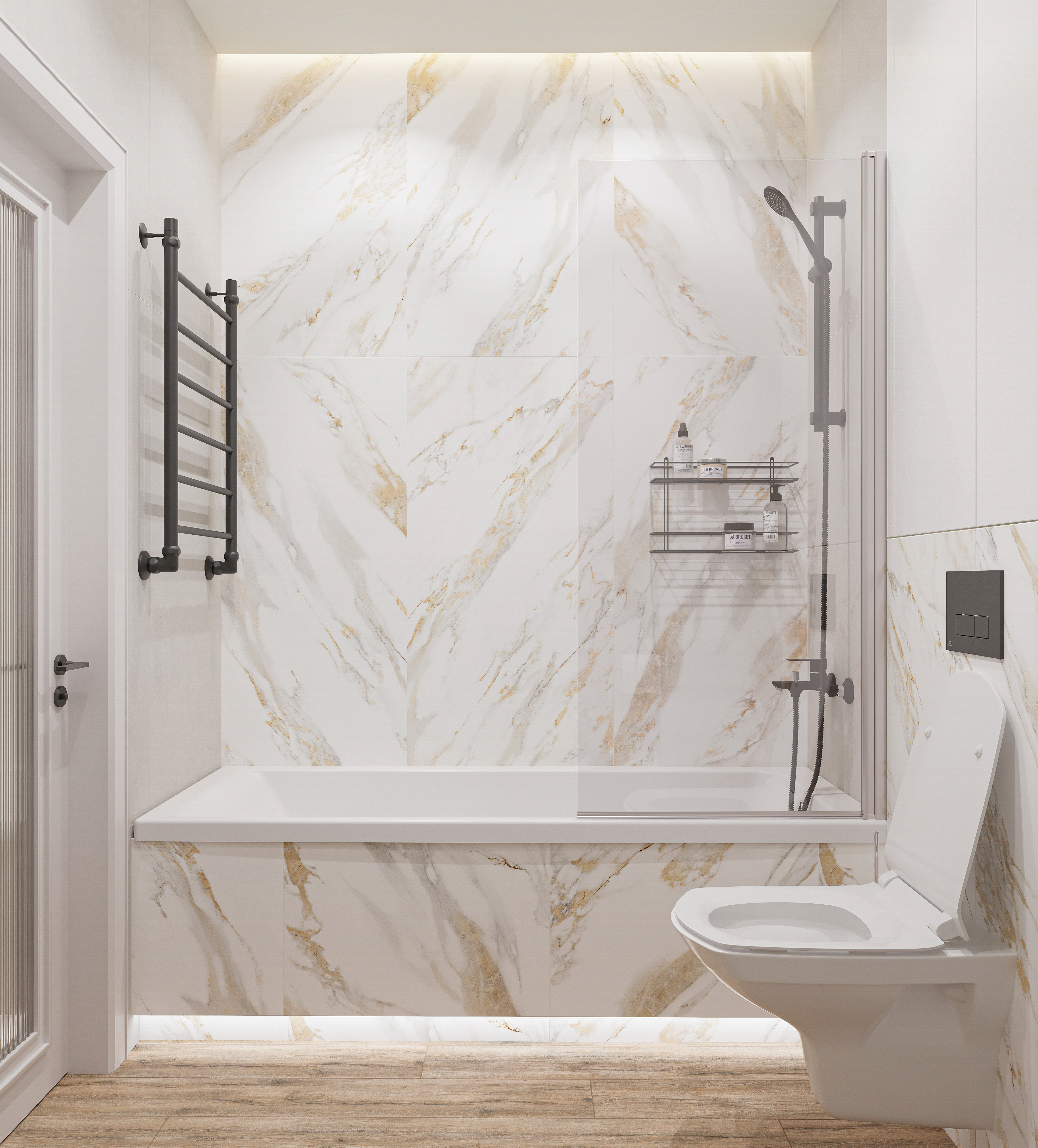 Акриловая ванна DIWO Переславль 150x70 прямоугольная, белая, российская, пристенная, с ножками 506662 - 7