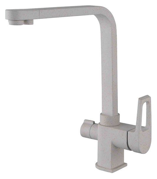 Смеситель для кухонной мойки Zorg 334 кварц  ZR 334 YF- КВАРЦ - 0