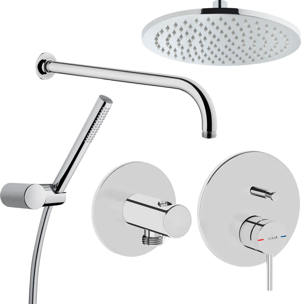 Душевой комплект VitrA Origin хром A49266EXP - 0