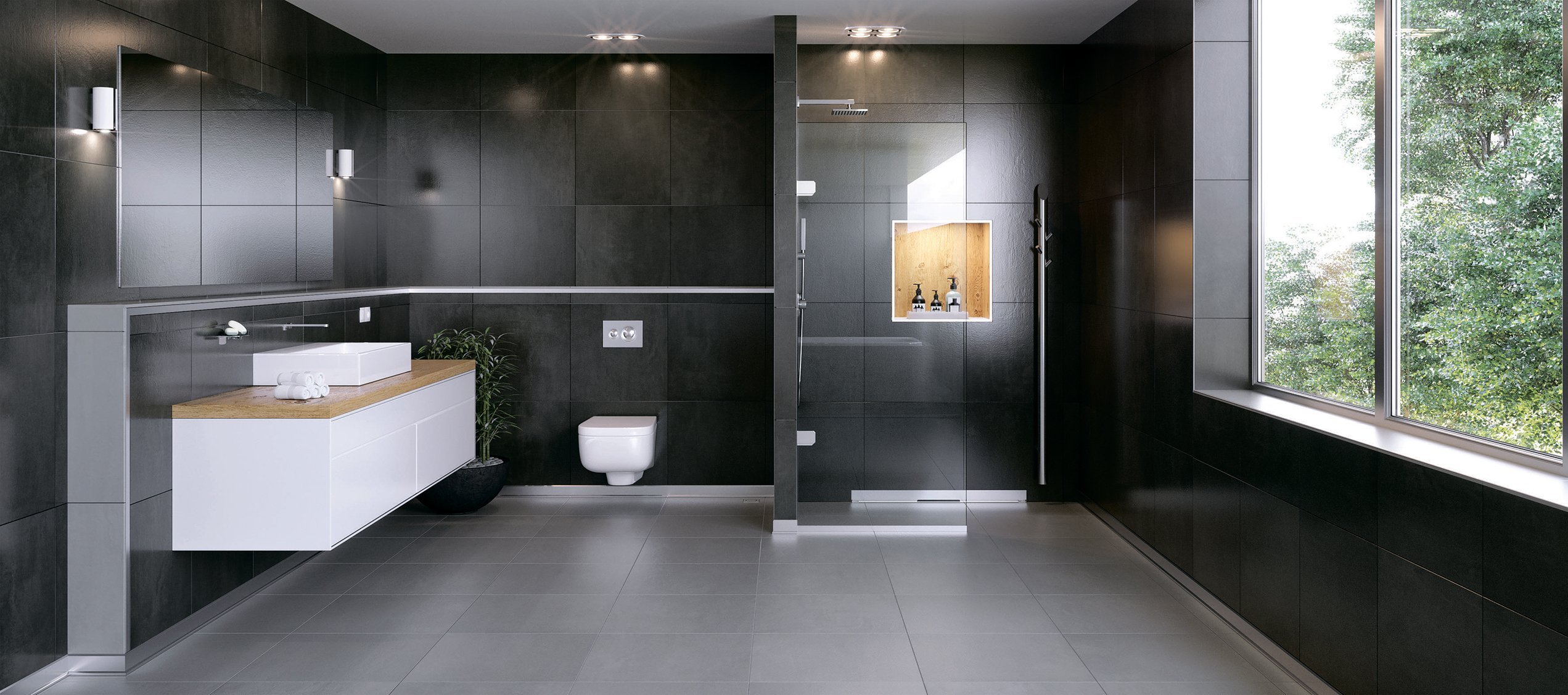 Душевой лоток Berges Wasserhaus Wall 60 см 090156 - 2