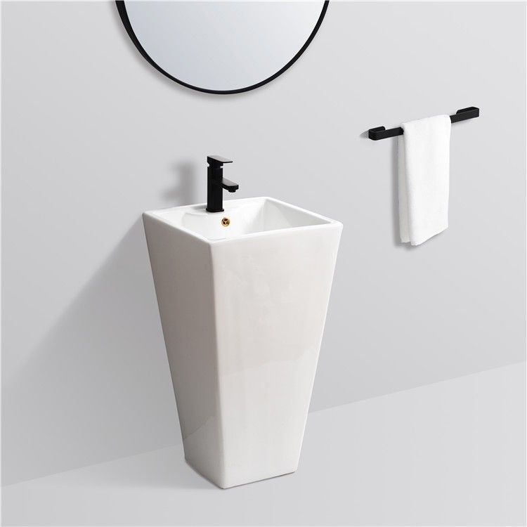 Раковина напольная CeramaLux Серия N 47.5 см белый  NB145 - 5