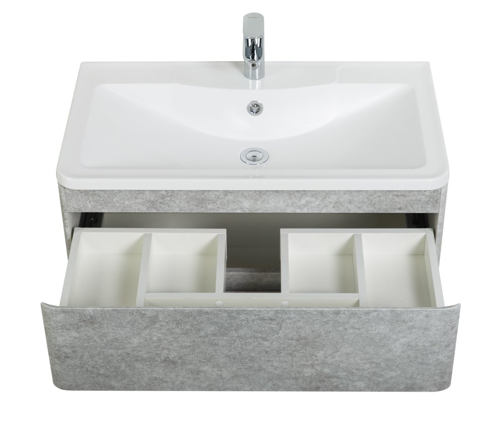 Тумба под раковину BelBagno Albano 100 серый ALBANO-1000-2C-SO-CVG - 6