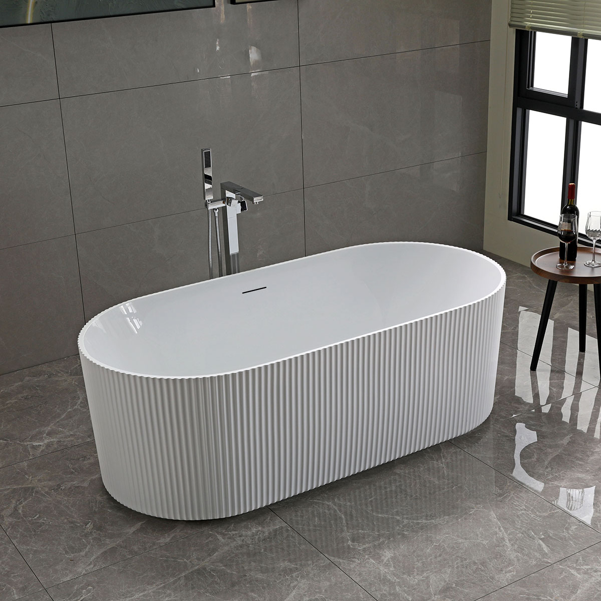 Ванна акриловая Vincea 170х80 белый VBT-426-1700 - 0