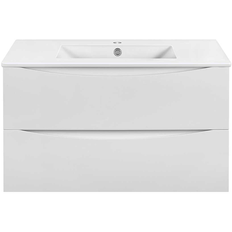 Тумба под раковину Vincea Mia Slim 90 белая VMC-2MC900S1GW - 0