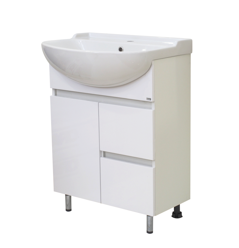 Амур - 70 Тумба напольная с 2 ящ. (ПВХ) Э-Аму01070-0111Я - 1