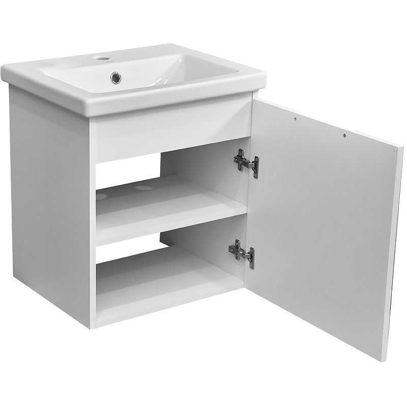 Тумба под раковину Stella Polar Норина Сомо 50 белый SP-00000233 - 2