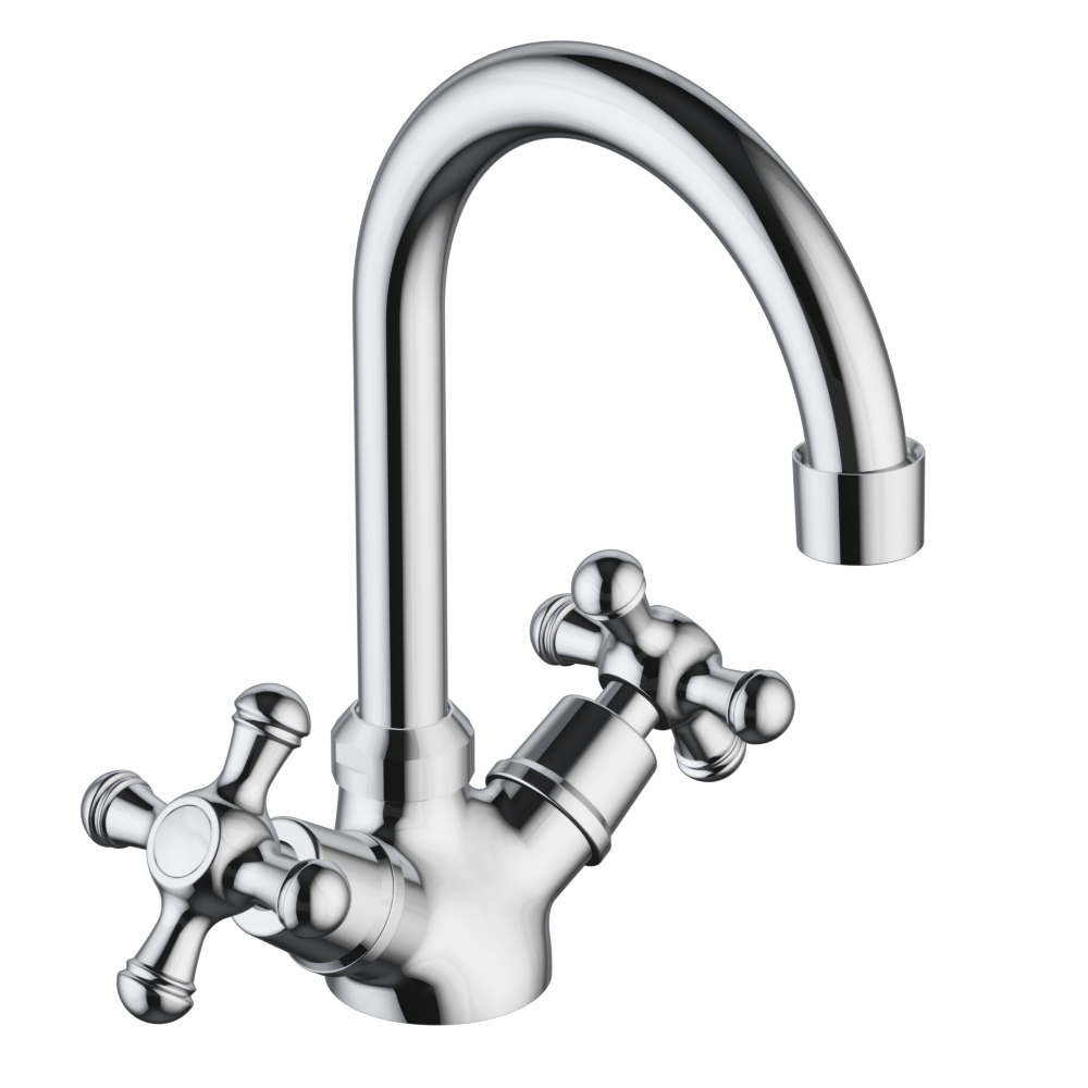 Смеситель для кухонной мойки Redblu by Damixa Retro хром  230210000 - 1