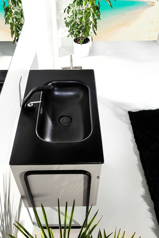 Тумба под раковину Armadi Art Vallessi 100 бежевый матовый 837-100-C mat - 16