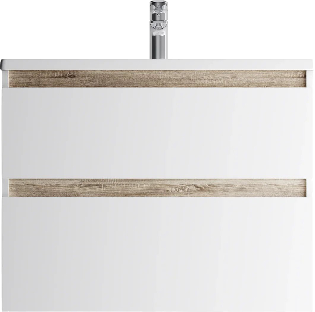 Тумба для комплекта AM.PM X-Joy 80, подвесная, белый глянец M85AFHX0802WG - 6