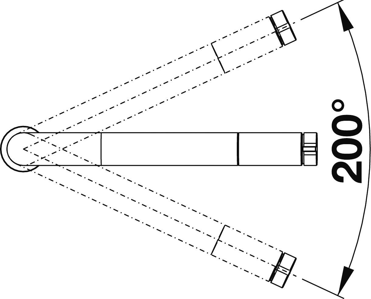 Смеситель для кухонной мойки Blanco Vonda хром, черный  518434 - 7